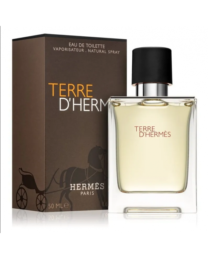 HERMES TERRE D'HERMES EAU DE TOILETTE PROFUMO UOMO SPRAY 50 ML
