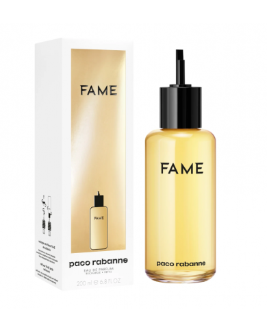 RABANNE FAME EAU DE PARFUM PROFUMO DONNA RICARICA REFILL 200 ML