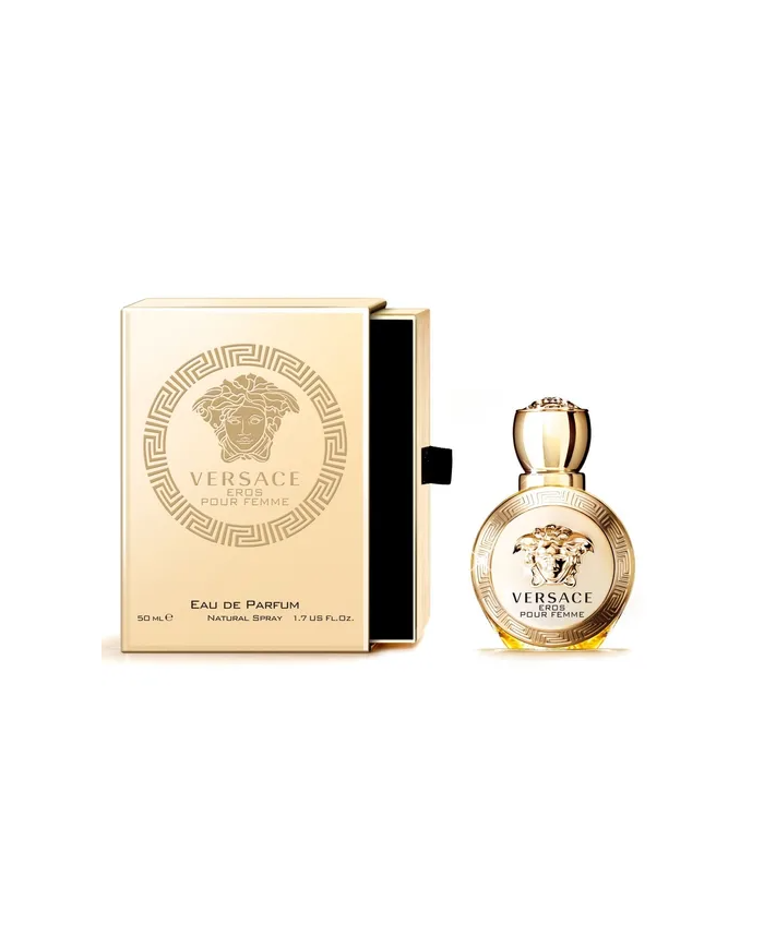 VERSACE EROS POUR FEMME EAU DE PARFUM PROFUMO DONNA SPRAY 50 ML
