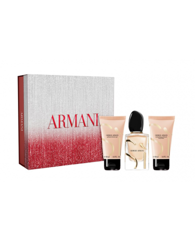 ARMANI SI KIT EDP 50ML + BODY LOTION 50ML + GEL DOCCIA 50ML
