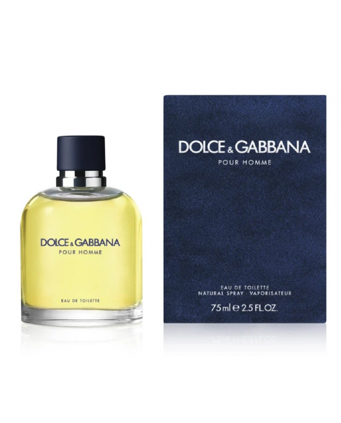 DOLCE & GABBANA POUR HOMME EAU DE TOILETTE PROFUMO UOMO SPRAY 75 ML 8057971180431