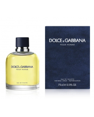 DOLCE & GABBANA POUR HOMME EAU DE TOILETTE PROFUMO UOMO SPRAY 75 ML 8057971180431