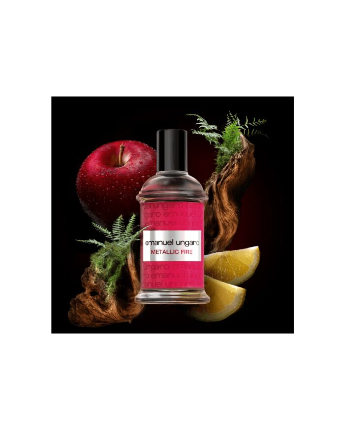 EMANUEL UNGARO METALLIC FIRE EAU DE TOILETTE PROFUMO UOMO SPRAY 50 ML