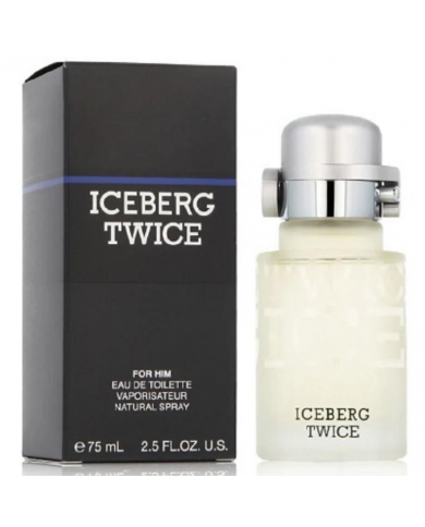 ICEBERG TWICE POUR HOMME EAU DE TOILETTE PROFUMO UOMO SPRAY 75 ML  8057714450258