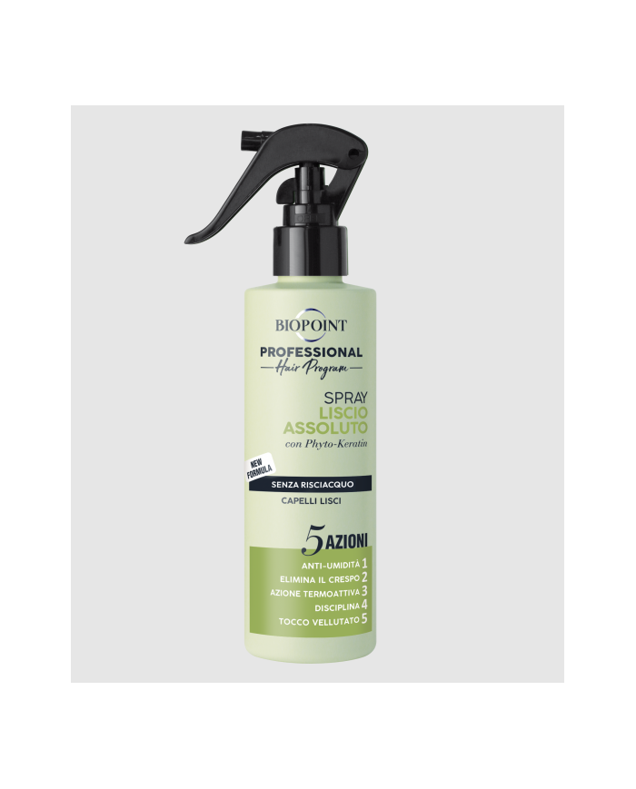 BIOPOINT LISCIO ASSOLUTO SPRAY EFFETTO SETA ANTI-CRESPO TERMO-PROTETTORE 200 ML