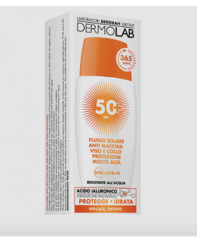 DERMOLAB Fluido Antimacchia DERMOLAB FLUIDO ANTIMACCHIA VISO PROTEZIONE SPF 50+ VISO E DECOLLETÉ 50 ML 8009518492521