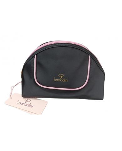 Ciak Roncato Braccialini Beauty Trousse L nero cm 23x15x14 Glamour
