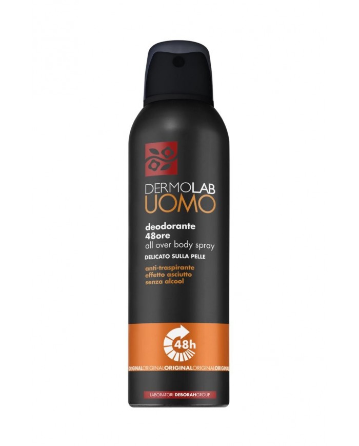 DERMOLAB UOMO DEO SPRAY ORIGINAL DEODORANTE PROTEZIONE 48 ORE 150 ML 8009518392821