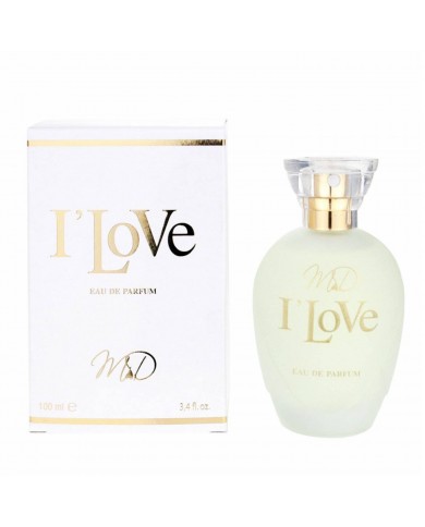 MD I Love Profumo Donna 100ml EDP - Fragranza Sensuale con Note di Vaniglia 8052745948675