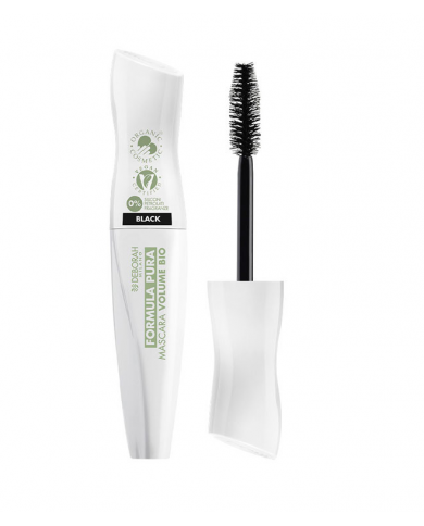 DEBORAH MILANO MASCARA FORMULA PURA VOLUME BIOLOGICO CERTIFICATO TONALITÀ NERO BLACK