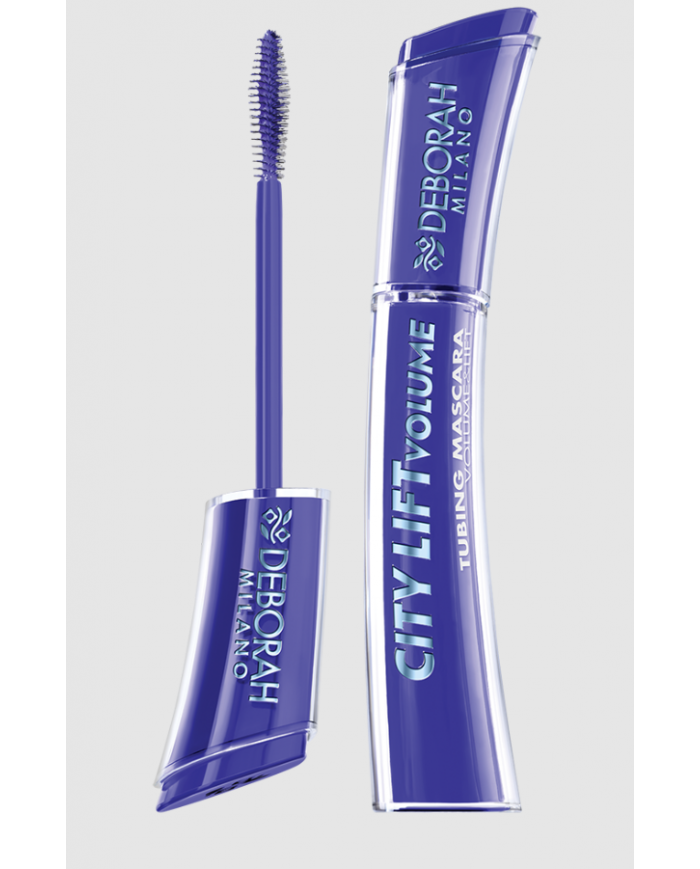DEBORAH MILANO MASCARA CITY LIFT VOLUME 36H BLU COBALTO TUBING 3-IN-1