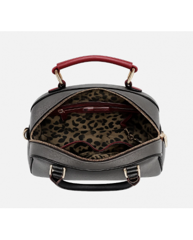 NICOLE LEE USA EMOTION BORSA BAULETTO TRACOLLA ART. SET17457M PELLE VEGANA 24 CM