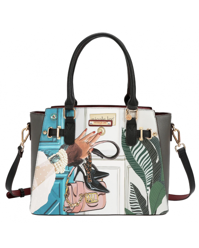 NICOLE LEE USA EMOTION BORSA BAULETTO TRACOLLA ART. SET17456M FASHION DESIGN