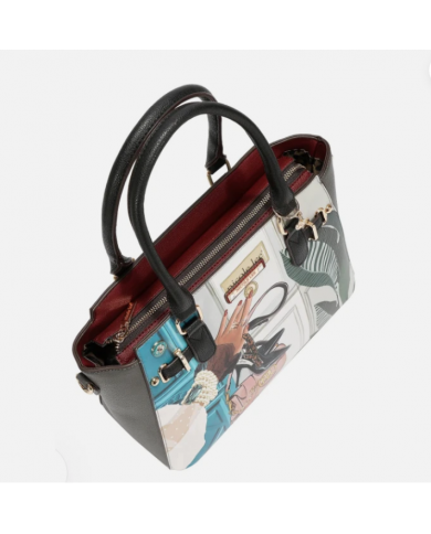 NICOLE LEE USA EMOTION BORSA BAULETTO TRACOLLA ART. SET17456M FASHION DESIGN