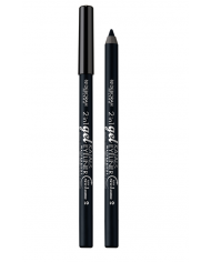 DEBORAH MILANO MATITA OCCHI 2IN1 GEL KAJAL & EYELINER WATERPROOF N.01 NERO 8009518495553
