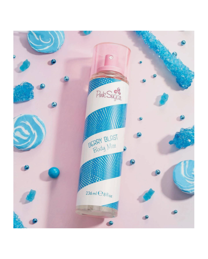 PINK SUGAR BERRY BLAST ACQUA PROFUMATA CORPO 236ML FRAGRANZA AI FRUTTI ROSSI