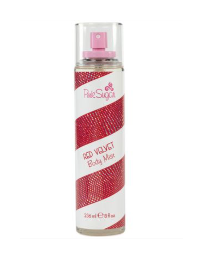 PINK SUGAR RED VELVET ACQUA PROFUMATA CORPO 236ML FRAGRANZA DOLCE GOURMAND